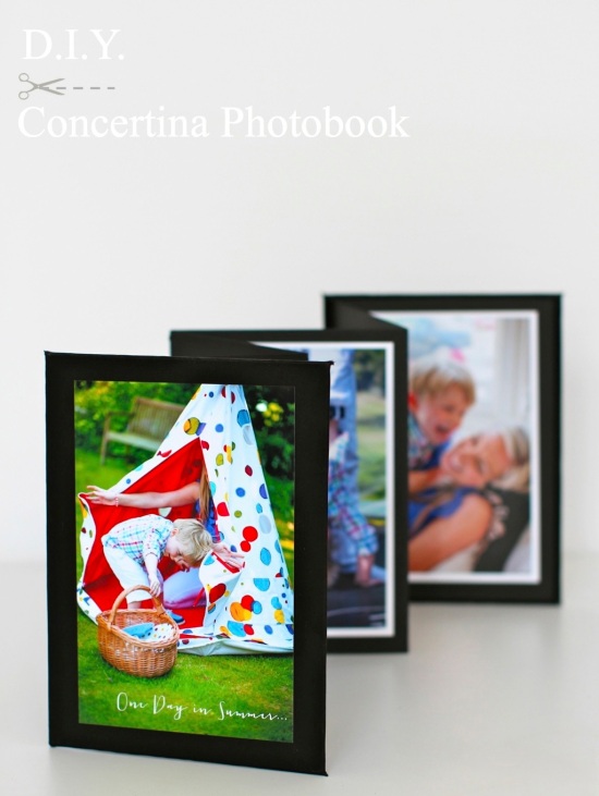 DIY Concertina Photobook Project